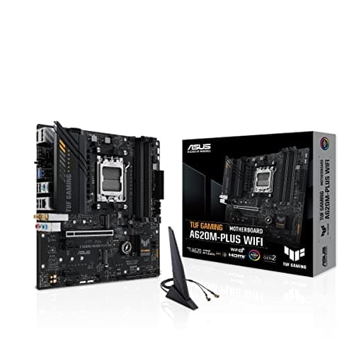 ASUS TUF Gaming A620M-PLUS WiFi Motherboard Socket AMD A620