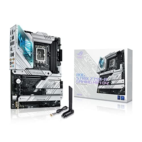ASUS ROG Strix Z790-A Gaming WiFi D4 LGA1700(Intel 14th& 13th & 12th Gen) ATX Gaming Motherboard(16+1 Power Stages,DDR4,4xM.2 Slots, PCIe 5.0,WiFi 6E,USB 3.2 Gen 2x2 Type-C with PD 3.0 up to 30W)